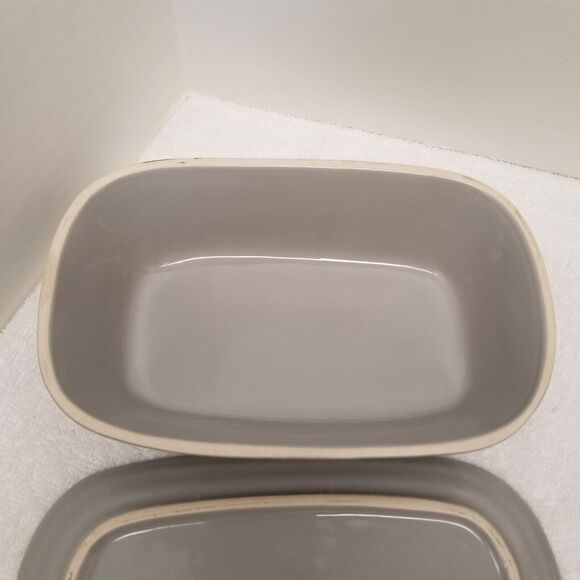 The Pottery People butter dish Blessed dishwasher safe micro safe 7.5" X 2"high - Picture 9 of 16